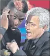  ??  ?? LOGGERHEAD­S: Pogba and Mourinho