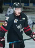  ?? To ONG ?? TAMI QUAN/Special
West Kelowna Warriors forward Tyler Cristall heads into Round 3 of the BCHL playoffs with 15 points, tied for 2nd in the league.