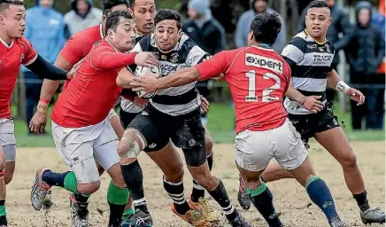  ??  ?? Defence was the key to Marist St Pats’ Jubilee Cup semifinal win over Oriental-Rongotai.