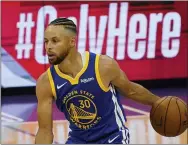  ?? RICH PEDRONCELL­I — THE ASSOCIATED PRESS ?? Warriors guard Stephen Curry is expected to be back at MVP- level play after recovering from a broken hand.