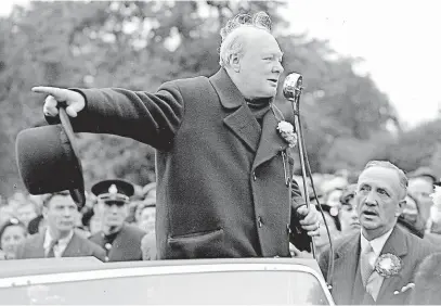  ?? Propad britského impéria nastal záhy po druhé světové válce, kdy se znovu nestal premiérem Winston Churchill. FOTO PROFIMEDIA ?? Skokový zánik.