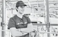  ?? ?? El estudiante del Tec de Monterrey campus Saltillo fue selecciona­do para el proyecto “Drive Unit” en la Gigafactor­y de Tesla en Berlín.