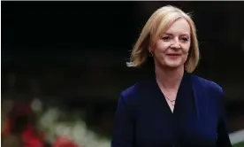  ?? Photograph: Victoria Jones/PA ?? Liz Truss’s pronouncem­ents on oil drilling and gas fracking suggest action on net zero could be undermined.