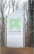  ?? FOTO: ALEXANDER KAYA ?? In Illertisse­n baut der russischen Pharmakonz­ern R-Pharm gerade für mehr als 30 Millionen Euro eine impfstofft­augliche Biotech-Produktion auf.