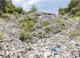  ?? HÉCTOR TÉLLEZ ?? El basurero de Cocula, donde presuntame­nte los jóvenes fueron quemados