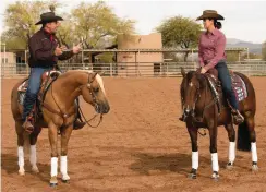  ??  ?? To be a confident, effective rider in competitio­n, strategize with your riding coach in advance how best to practice and deal with your weak areas. Don’t think you’ll just bluff your way through them—you won’t.