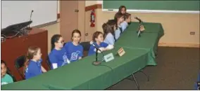  ??  ?? Lake Avenue Elementary School had 10 third graders compete in Monday’s Battle of the Books