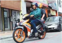 ??  ?? No licences have been issued for motorcycle taxi riders.