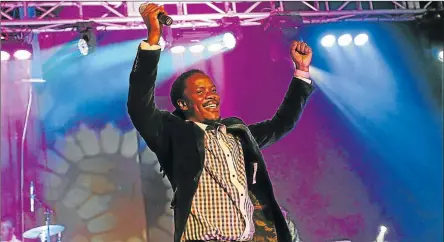  ?? Picture: SINO MAJANGAZA ?? ON TOP OF THE WORLD: Willowvale’s Bethusile Mcinga will be releasing his fourth album, ‘ Intando yaKho’, on Monday