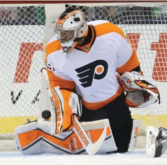  ?? RICK MADONIK/TORONTO STAR ?? The Maple Leafs signed former William Jennings Award winner Ray Emery to a tryout contract on Friday.