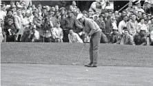  ?? Bob Campbell / The Chronicle 1966 ?? Ken Venturi is part of the focus of Mark Frost’s 2007 book “The Match: The Day the Game of Golf Changed Forever.”