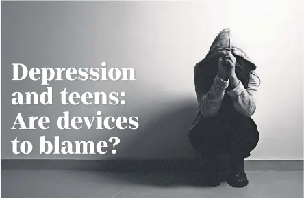  ?? GETTY IMAGES ?? The number of people diagnosed with depression is on the rise in the United States.