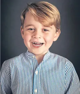  ??  ?? Prince George has just completed his first year at school.
