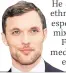  ??  ?? RESPECT Actor Ed Skrein