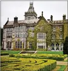  ??  ?? Luxury: The five-star Adare Manor