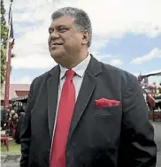  ??  ?? Maori Party candidate for the Hauraki-Waikato electorate Rahui Papa.