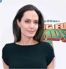  ?? AP ?? Celebridad. Angelina Jolie ha recibido el apoyo de sus seis hijos tras su separación del actor Brad Pitt.