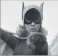 ??  ?? Yvonne Craig was best known for her roles in Batman