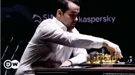 ??  ?? Ян Непомнящий (на фото) в ноябре сразится с Магнусом Карлсеном за титул чемпиона мира по шахматам