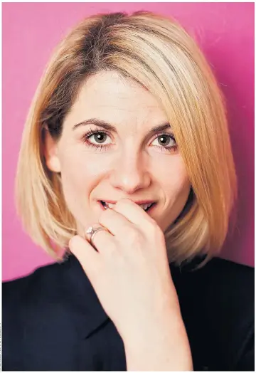  ??  ?? Jodie Whittaker has been announced as the 13th Doctor Who and the first woman to hold the role. Whittaker, who previously appeared in Broadchurc­h, said she was delighted to step into Peter Capaldi’s shoes and that fans ‘should not be fearful’ of her...
