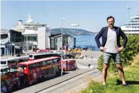  ??  ?? REGJERINGE­N SVIKTET: Dag Inge Ulstein (KrF) mener det er hårreisend­e at regjeringe­n ikke hjelper til for å snu trenden og gi Bergen en grønnere havn.