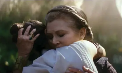  ??  ?? Hugely satisfying … Carrie Fisher as Leia and Daisy Ridley as Rey in Star Wars: The Rise of Skywalker. Photograph: Allstar/Lucasfilm/Walt Disney Pictures