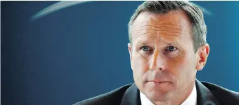  ?? PRESS THE CANADIAN ?? CEO Doug Suttles is leaving Calgary for personal reasons, an Encana spokesman says.