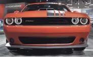  ?? DETROIT FREE PRESS ?? The 2019 Dodge Challenger