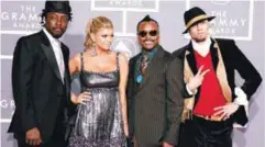  ??  ?? (left) Taboo (on far right) with The Black Eyed Peas during the height of their fame.(below) Today, Taboo is an activist and advocate for fellow cancer survivors.