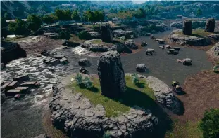  ??  ?? New map Savage is only half as big as Erangel and Miramar, but the item and weapon spawn rates have been increased, meaning pacy matches