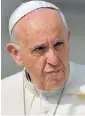  ??  ?? Pope Francis