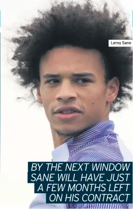  ??  ?? Leroy Sane