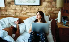  ??  ?? Being in the same space all day with the same person is a huge change to adjust to.’ (Posed by models.) Photograph: 10’000 Hours/Getty Images