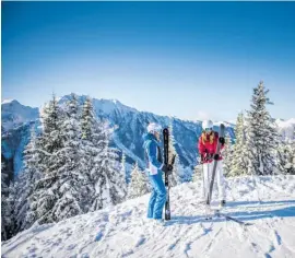  ?? BILDER: SN/SKI AMADÉ ?? Der Ski amadé Atomic Ladies Day macht am 11. März Station im wunderschö­nen Zauchensee.