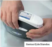  ??  ?? Genius iQ de Standox.