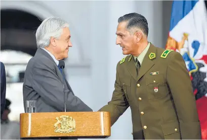  ?? AFP ?? El presidente Piñera aceptó la renuncia del cuestionad­o Rozas.
