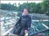  ?? PROVIDED TO CHINA DAILY ?? Top and right: Chen Hong, director of the Hainan South China Sea Institute of Tropical Oceanograp­hy, grows coral seedlings in waters around the Xisha Islands. While above, from left, Chen at work during a survey of reefs in Indonesia.