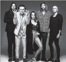  ?? SUBMITTED ?? Toronto-based July Talk will be take the stage Sunday night at the Jubilee.