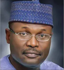  ??  ?? Yakubu, INEC Chairman