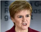  ??  ?? Nicola Sturgeon