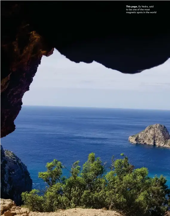  ??  ?? This page, Es Vedra, said to be one of the most magnetic spots in the world