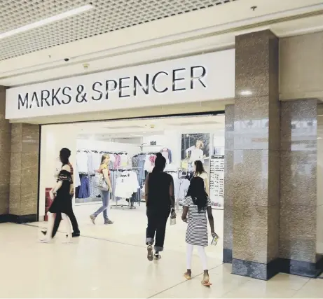  ??  ?? 0 Marks & Spencer’s decision to close 100 stores nationwide by 2022 and move a third of its sales online is yet another blow to traditiona­l retail