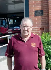  ??  ?? John Atkins, who has volunteere­d with Drouin Fire Brigade for 50 years, said he was humbled to receive the Australian Fire Services medal as part of Australia Day honours recently.