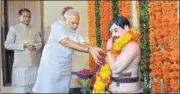  ?? PIB FILE ?? The trigger for the advisories was related to a visit made by PM Narendra Modi to MP’s Alirajpur district in August last year. The PM had on August 9, 2016, visited the birthplace of freedom fighter Chandrashe­khar Azad at Bhabra.