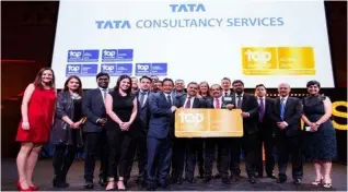  ??  ?? TCS only Indian firm in top 20 companies to work in the US