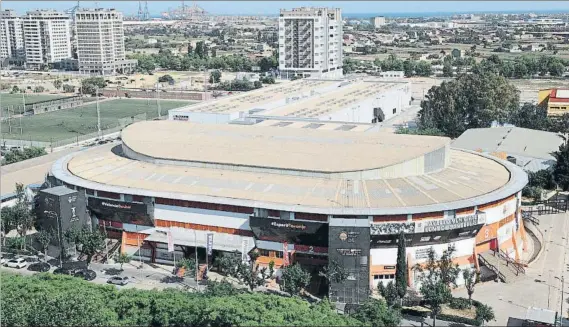  ?? FOTO: VALENCIA BASKET ?? La Font de Sant Lluís y L’Alquería del Basket, principale­s instalacio­nes de la Fase Final Extraordin­aria de la Liga Endesa 2019-2020 que arrancará el miércoles 17 de junio