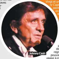  ??  ?? Johnny Cash