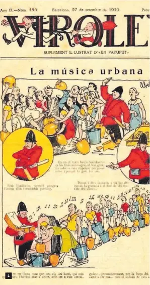  ??  ?? Les primeres historieti­stes van quedar relegades al món infantil. Destaquen Lola Anglada, que en aquest exemplar del 1926 del setmanari ‘La Nuri’ explica com han de comportar-se les nenes (esquerra); o Abel, l’àlies masculí que utilitzava Josefina Tanganelli per firmar les seves obres, inclosa aquesta portada del 1930 del ‘Virolet’.