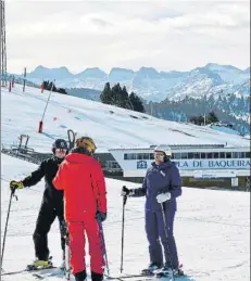  ?? FOTO: BAQUEIRA ?? Baqueira Beret ofrece 120 km esquiables este fin de semana