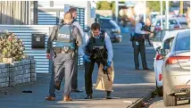  ?? SIMON O’CONNOR/ STUFF ?? Alan Regan was arrested on Tukapa St, Westown, on June 20 for brandishin­g a 40-centimetre toy gun, sending the public into panic.